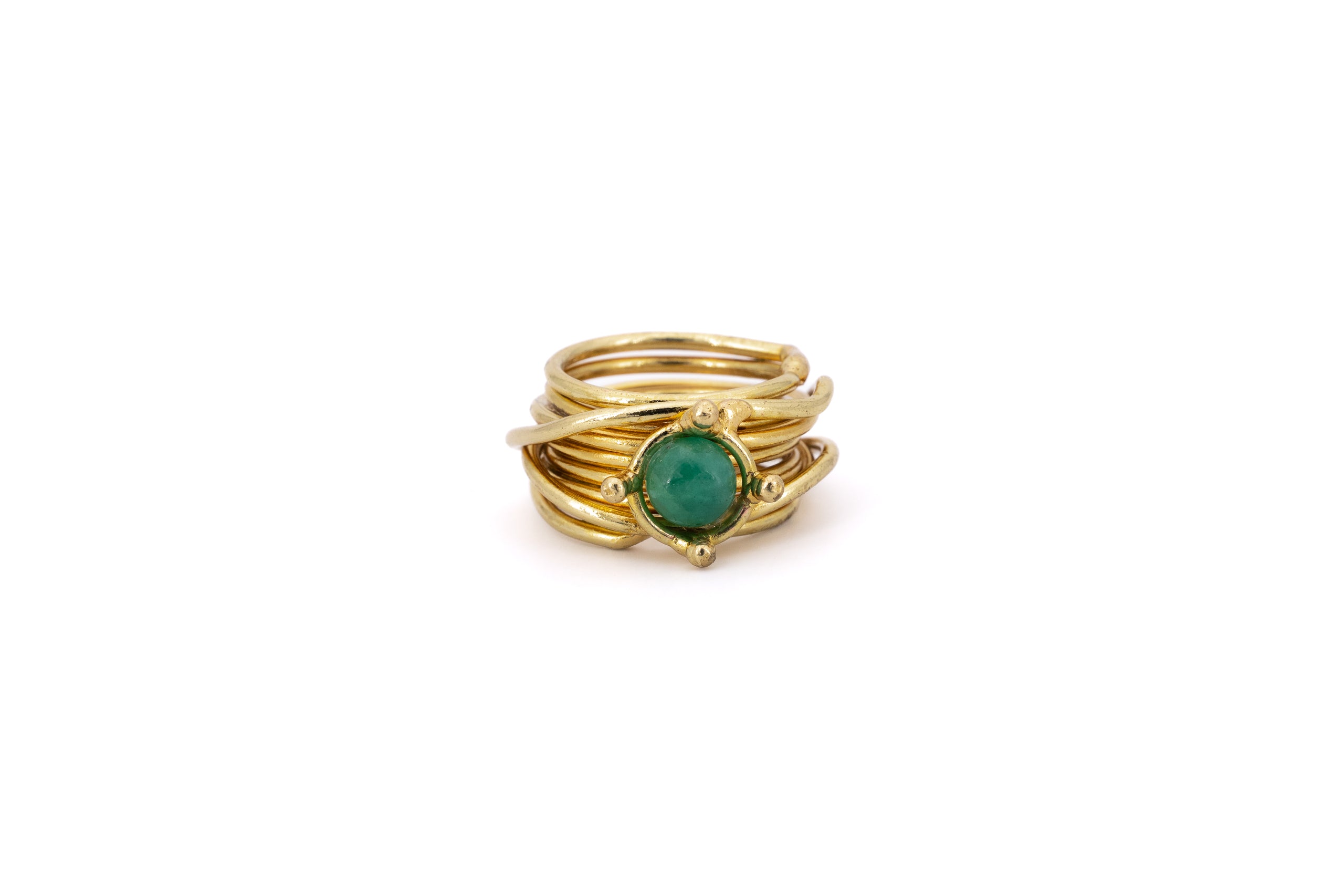 Anello quarzo fragola