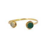 Bracciale pietre naturali tondi