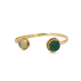 Bracciale pietre naturali tondi