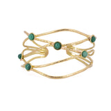 Bracciale pietrine viola