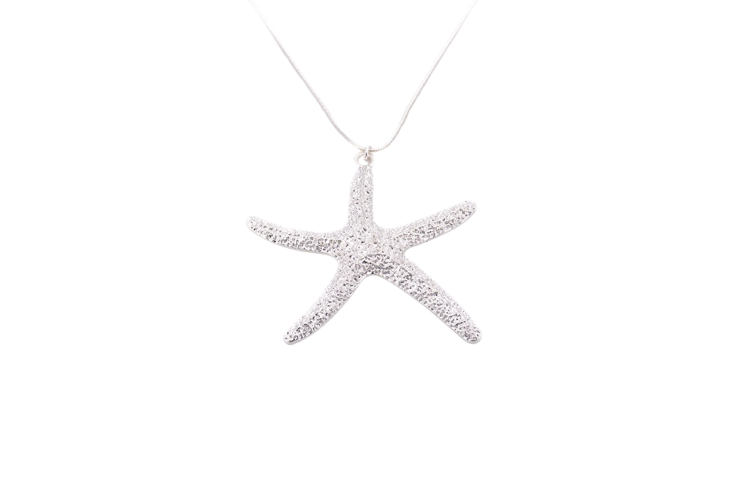 Long starfish necklace