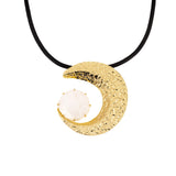 Collana luna resina