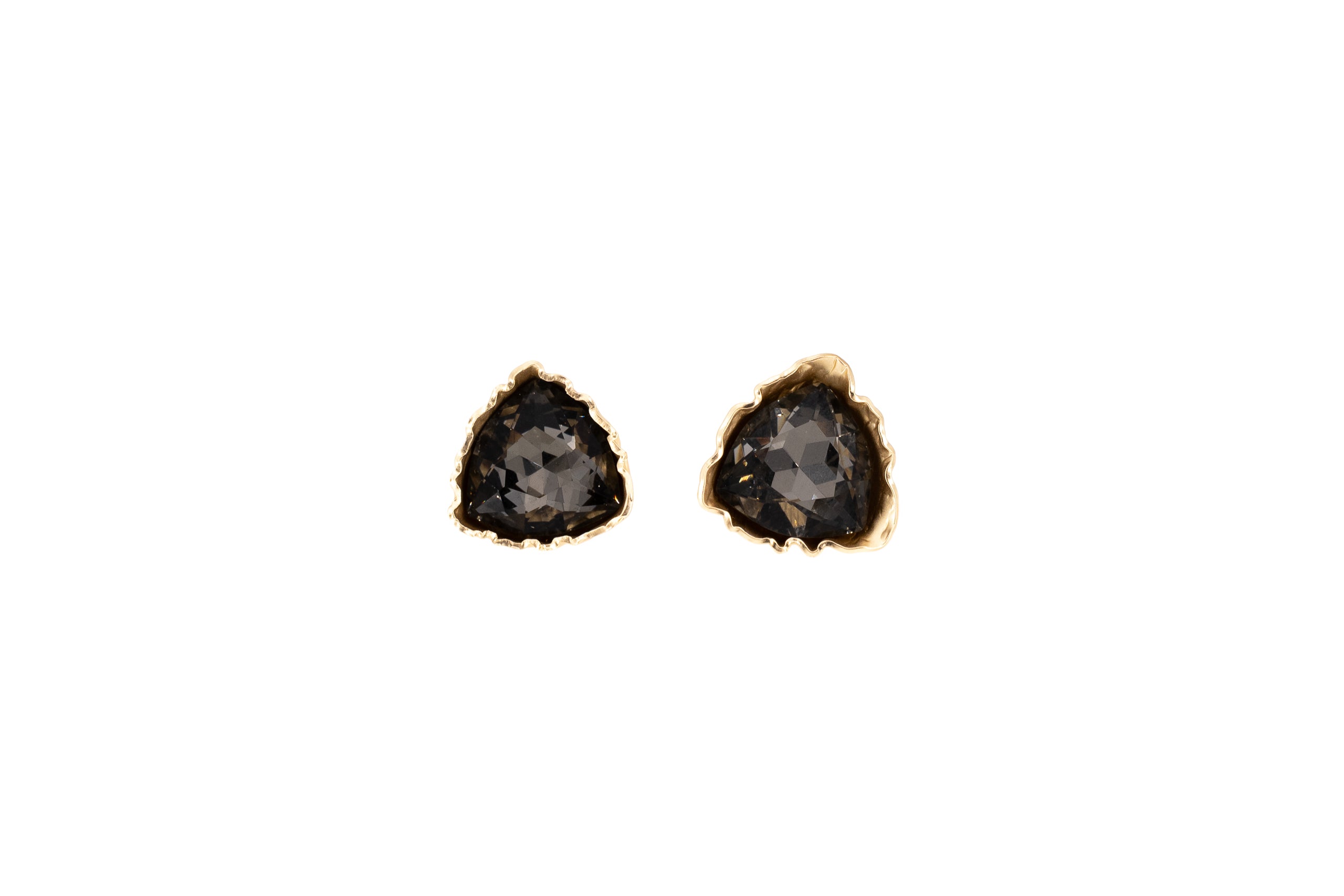 Orecchini triangolo cristallo
