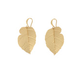 Birch leaf earrings