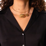 Monstera choker