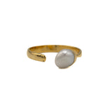 Anello aperto perla - KLK