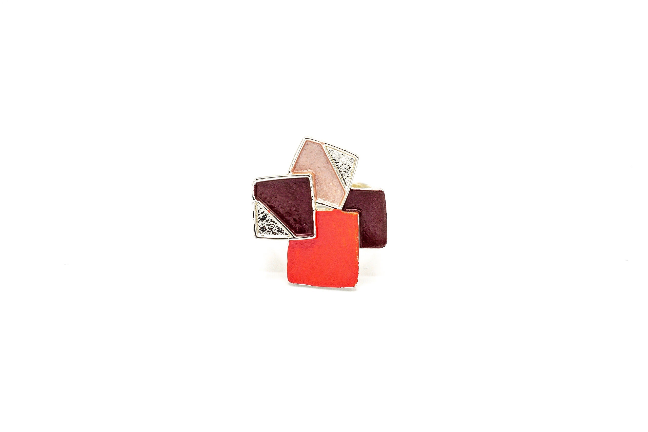 Anello con quadrati - KLK