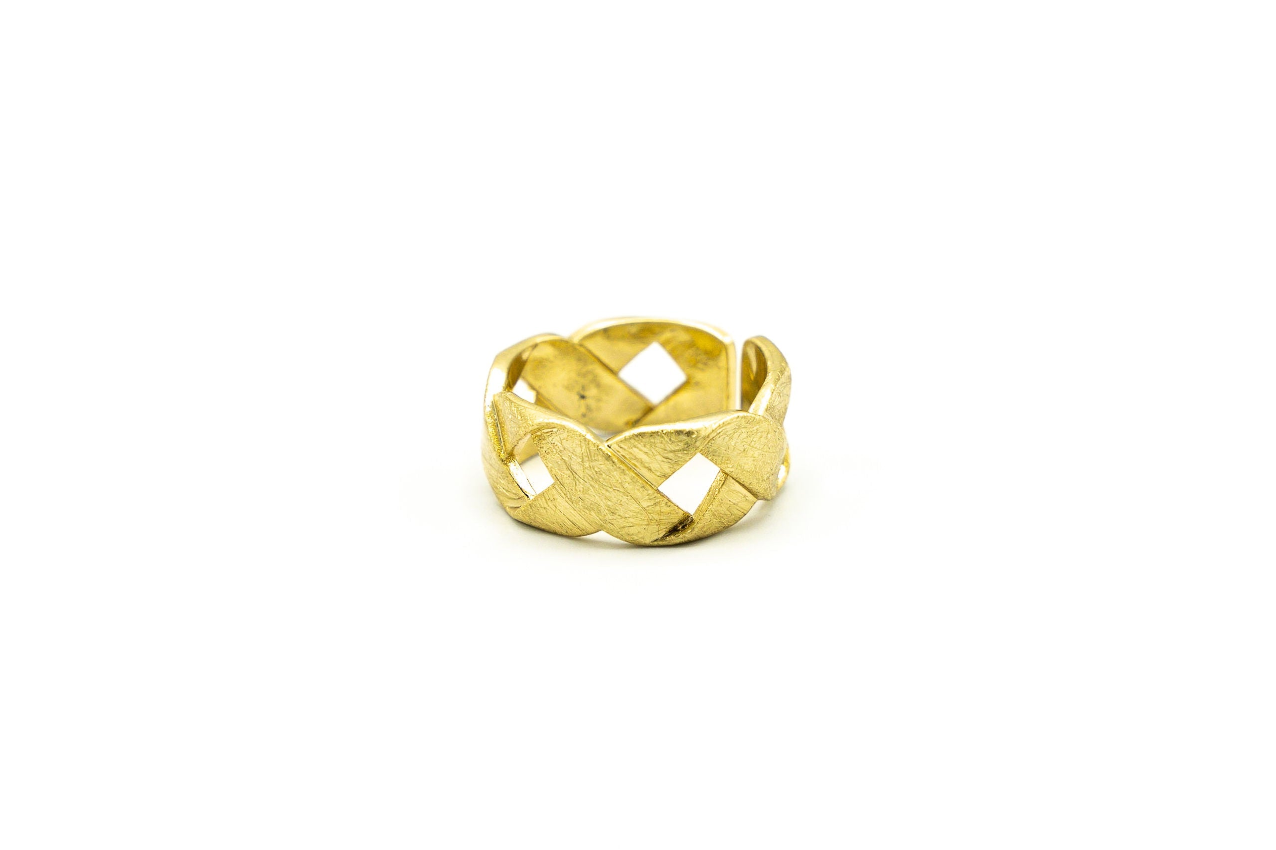 Anello fede treccia - KLK