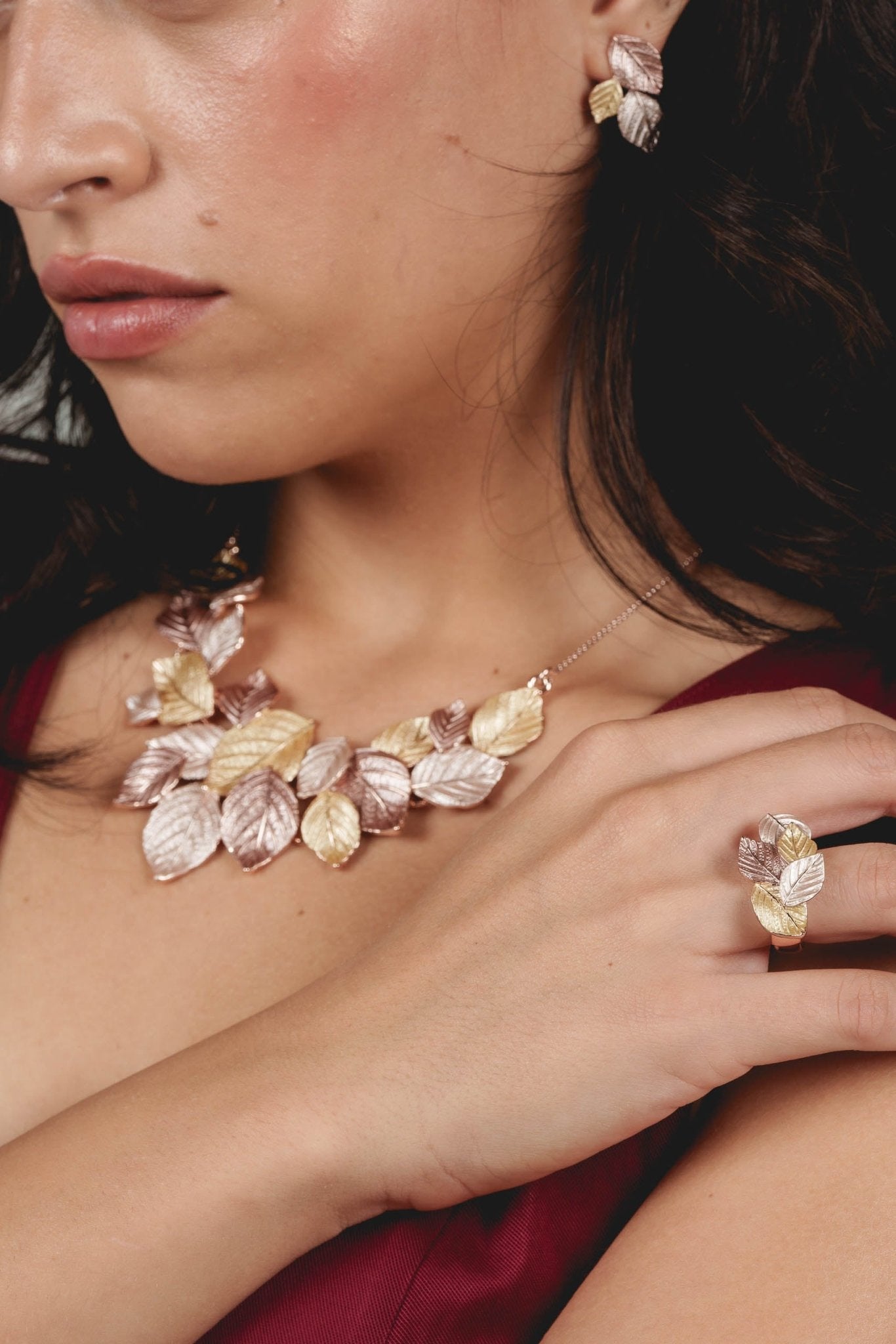 Anello foglioline - KLK