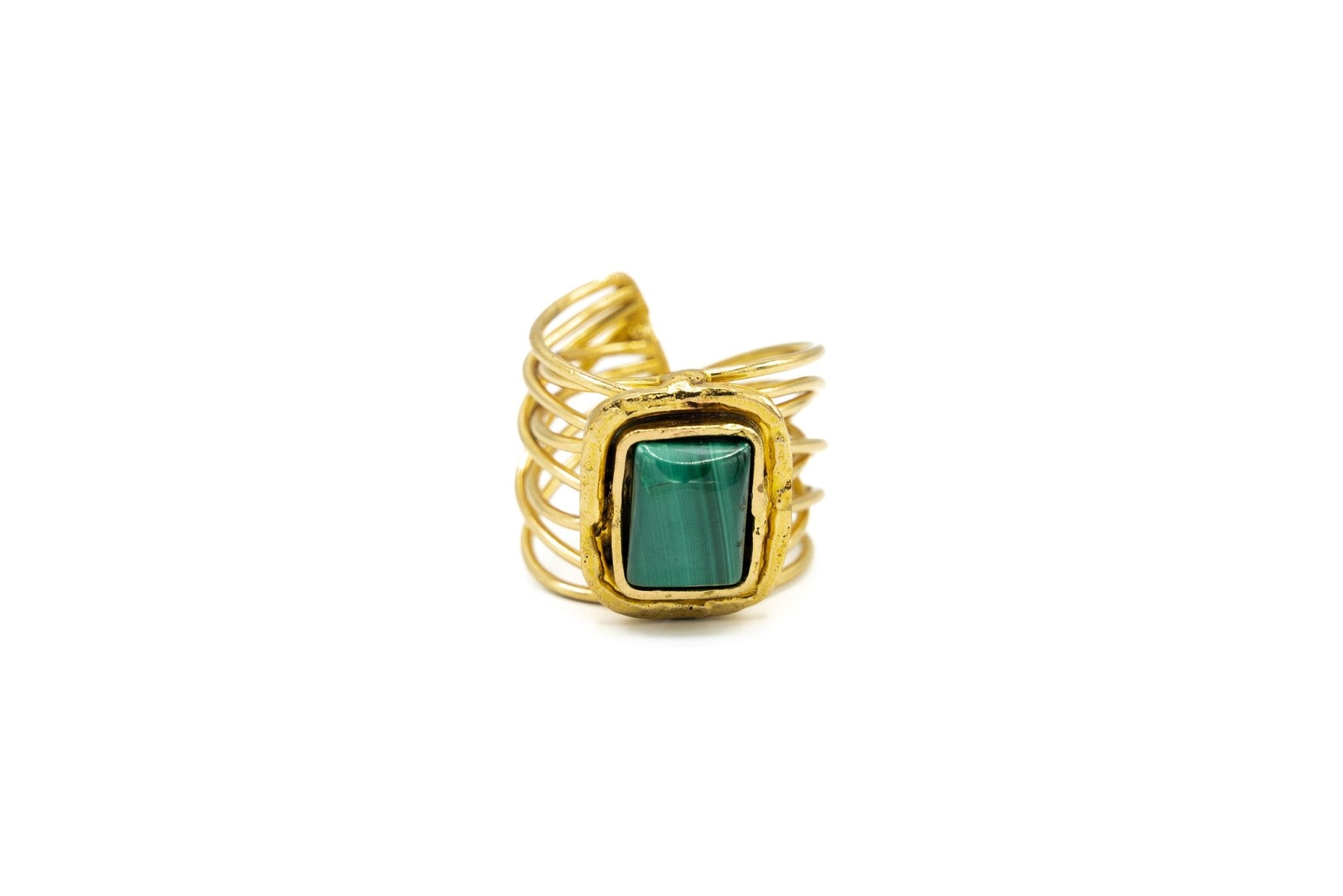 Anello malachite - KLK