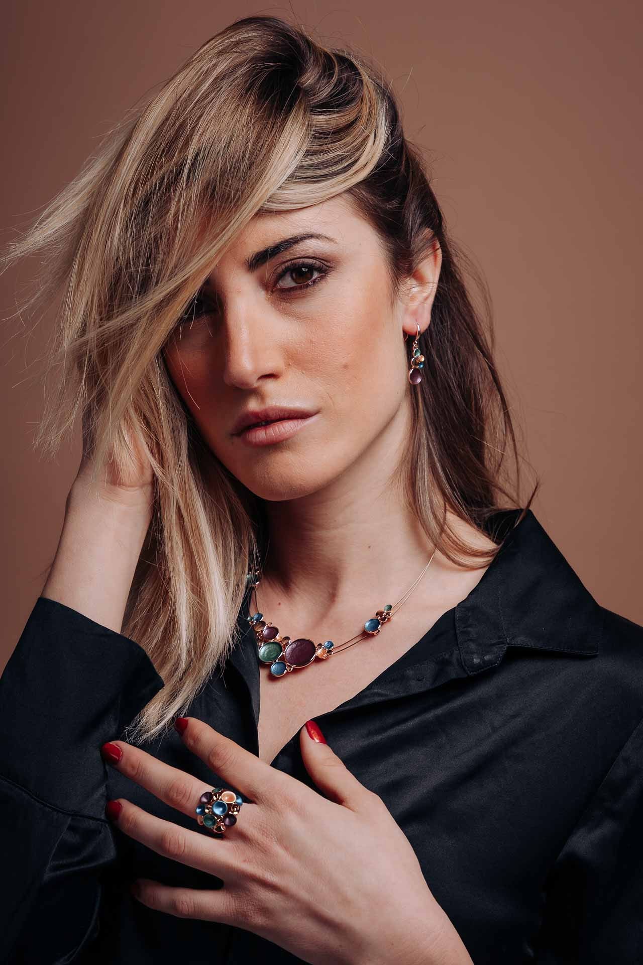 Anello multi tondini concavi - KLK