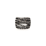 Anello palline intrecciate - KLK