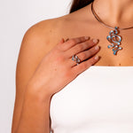 Anello serpentina intrecciata - KLK