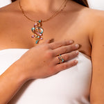 Anello serpentina intrecciata - KLK