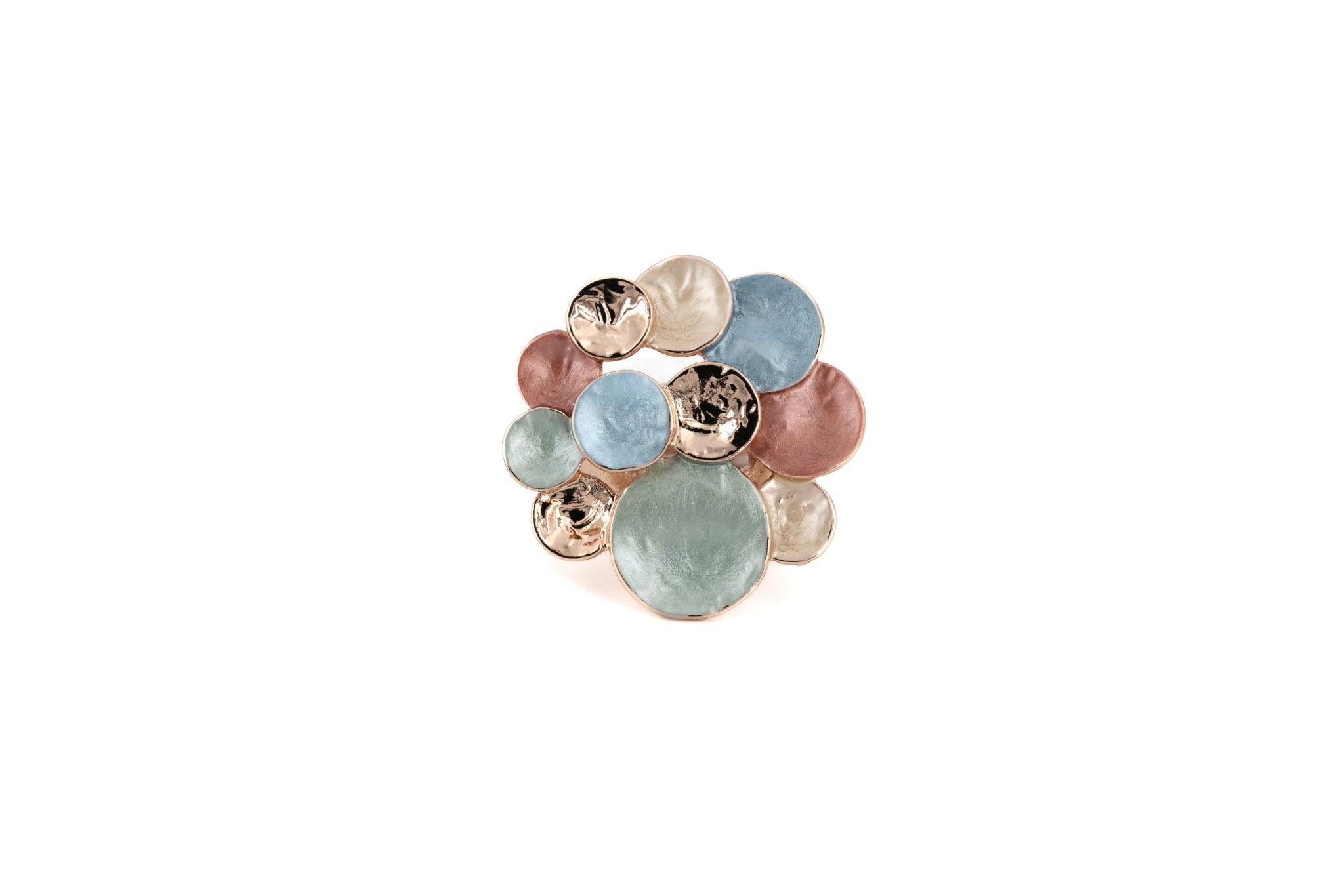 Anello tondo bolle - KLK