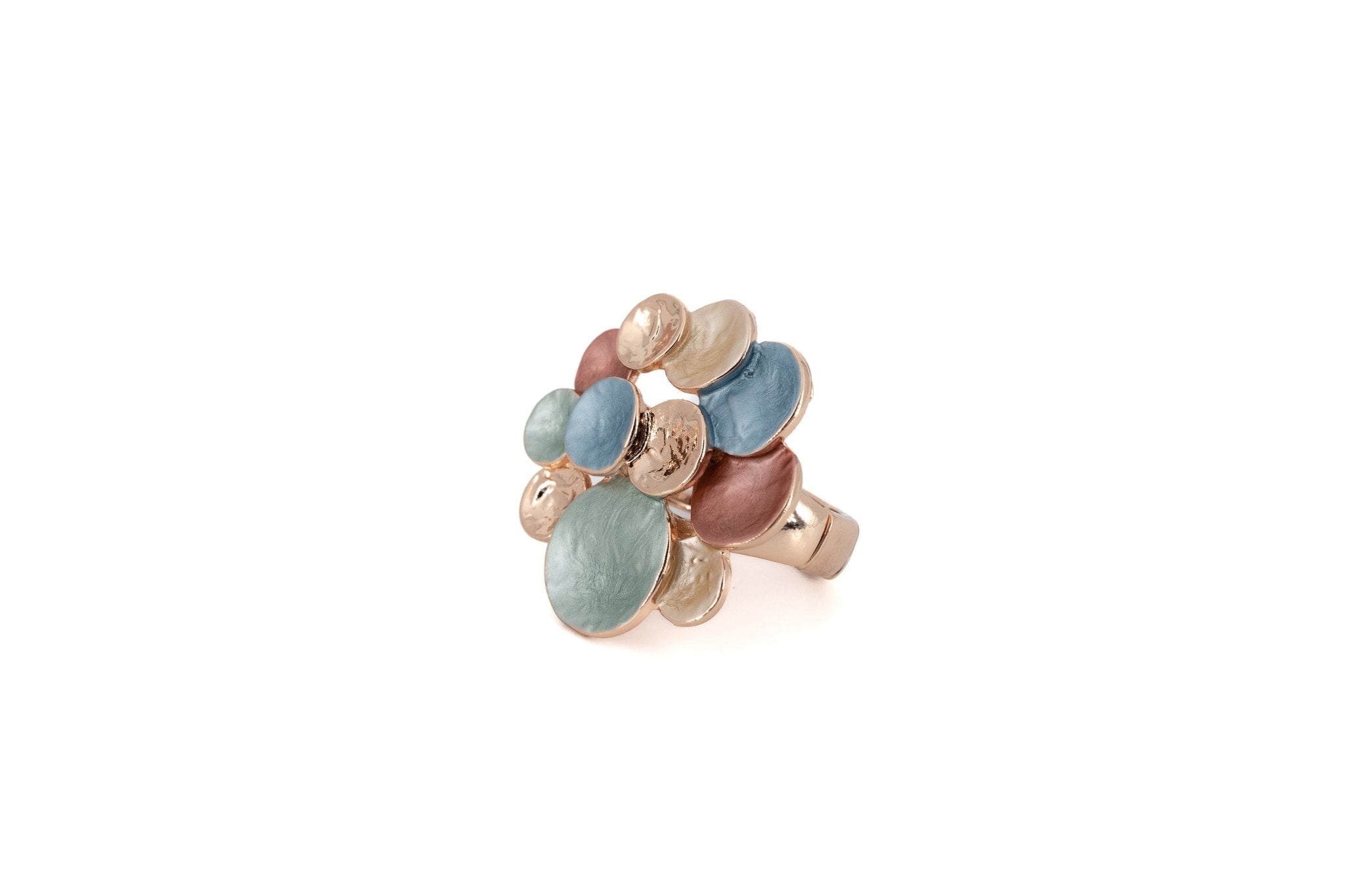 Anello tondo bolle - KLK
