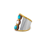 Anello tre pietrine - KLK