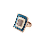 Anello tre quadrati - KLK