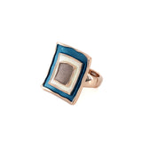 Anello tre quadrati - KLK