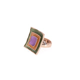 Anello tre quadrati - KLK