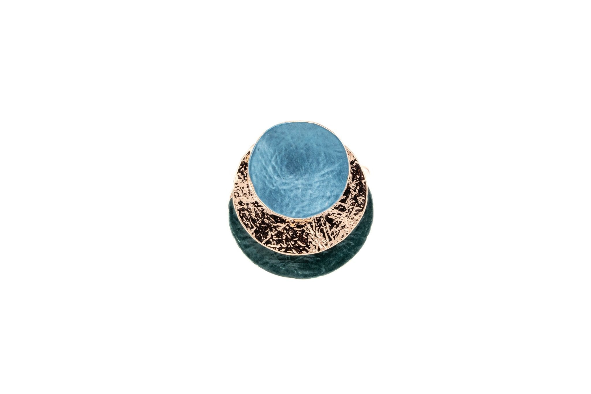 Anello tre tondi sovrapposti - KLK