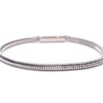 Bracciale acciaio coda di topo - KLK