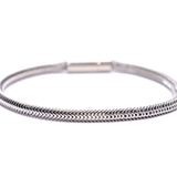 Bracciale acciaio coda di topo - KLK