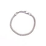 Bracciale acciaio maglia piatta - KLK