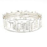 Bracciale barrette fine lucido - KLK