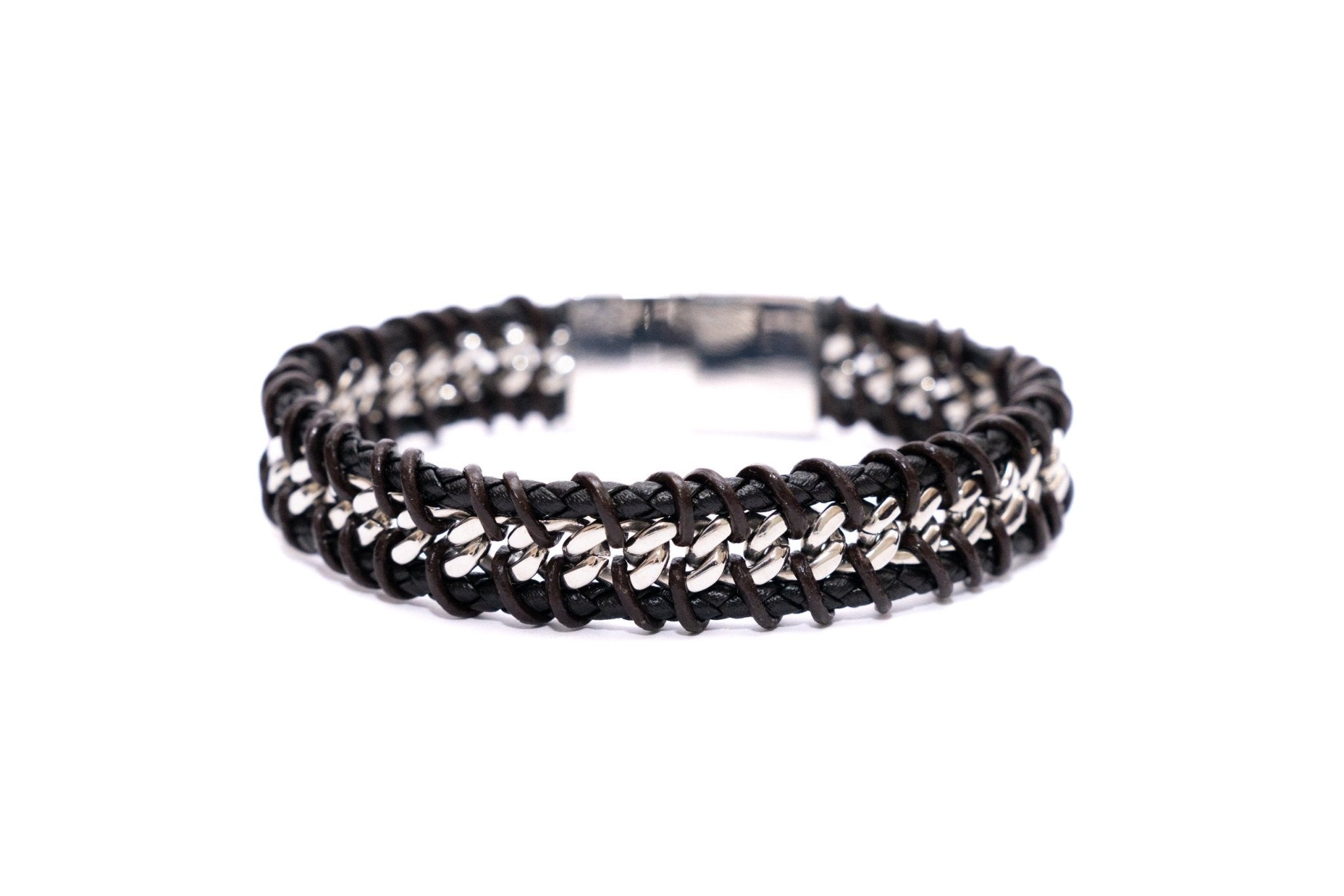 Bracciale catena intrecciata - KLK