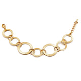 Pulsera con rondas rayadas