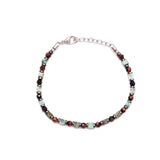 Bracciale cubi turchese africano - KLK