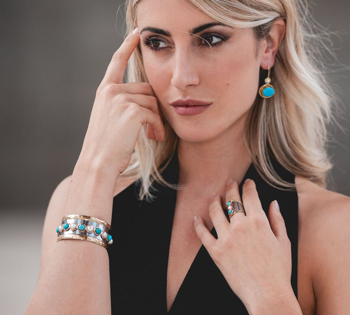 Bracciale fila pietrine - KLK