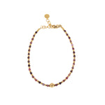 Bracciale in acciaio con pietrine - KLK