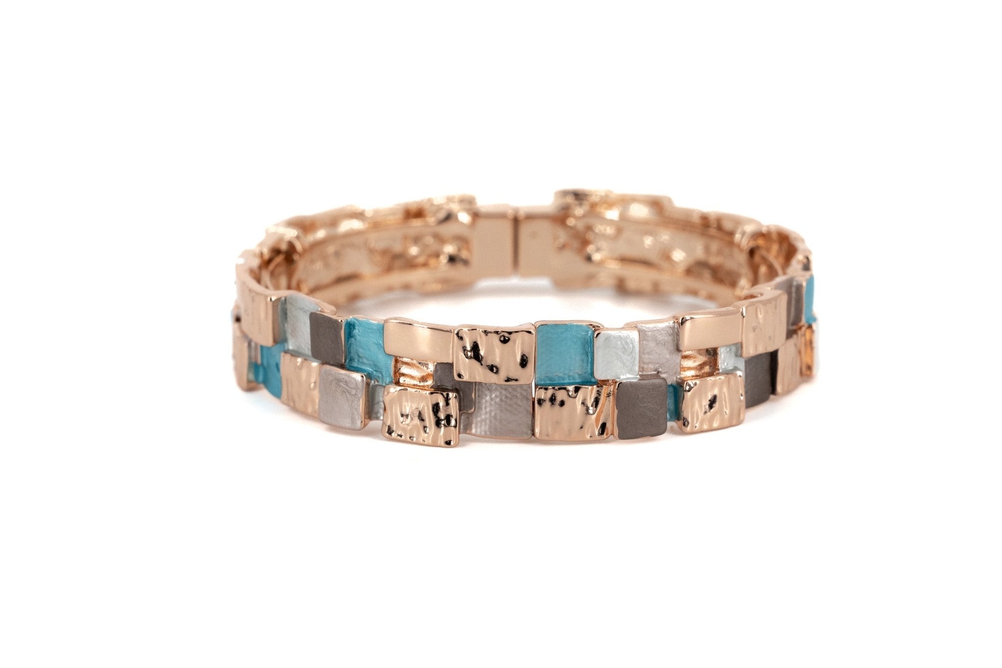 Bracciale mosaico quadretti - KLK