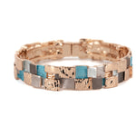 Bracciale mosaico quadretti - KLK