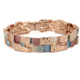 Bracciale mosaico quadretti - KLK