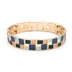 Bracciale mosaico quadretti - KLK