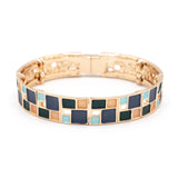 Bracciale mosaico quadretti - KLK