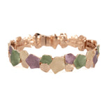 Bracciale multi pentagoni - KLK