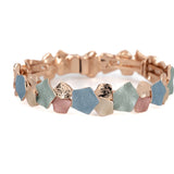 Bracciale multi pentagoni - KLK