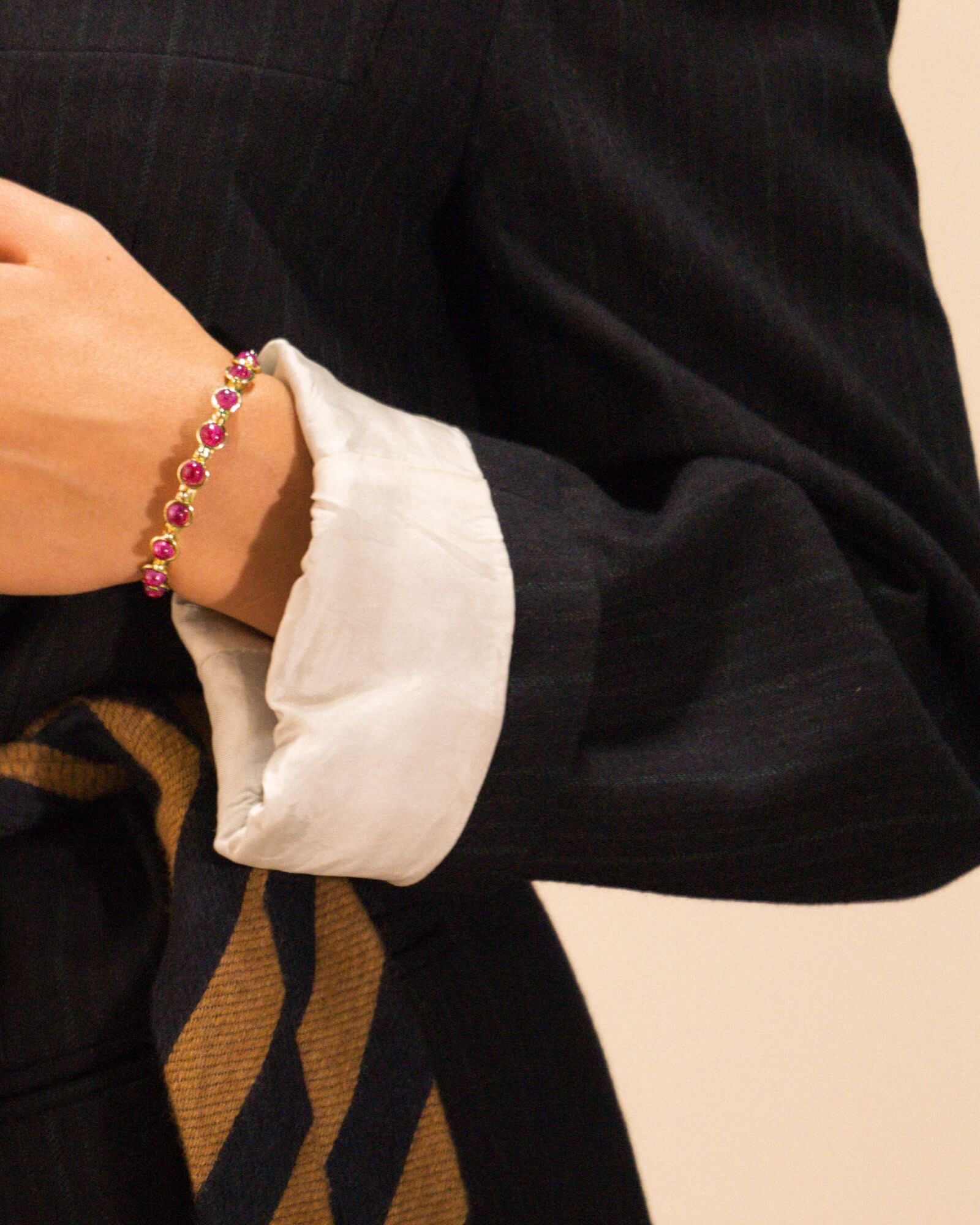 Bracciale multi rubino - KLK