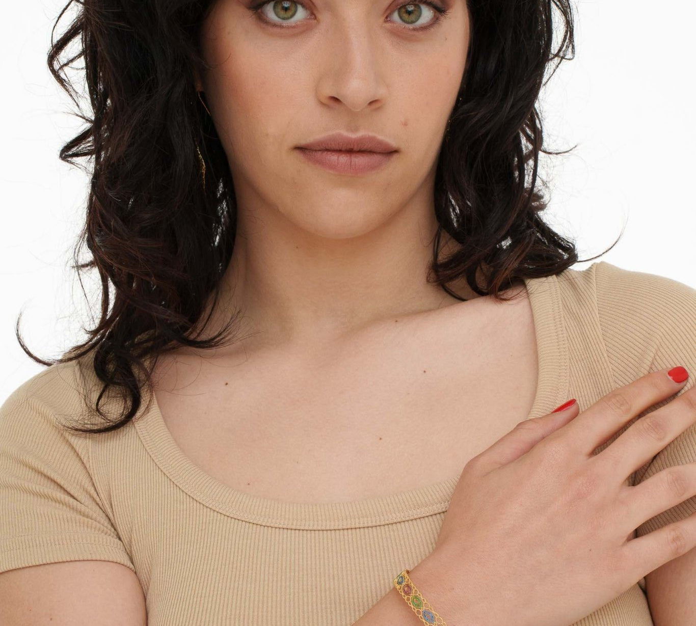 Bracciale occhi filigranati - KLK