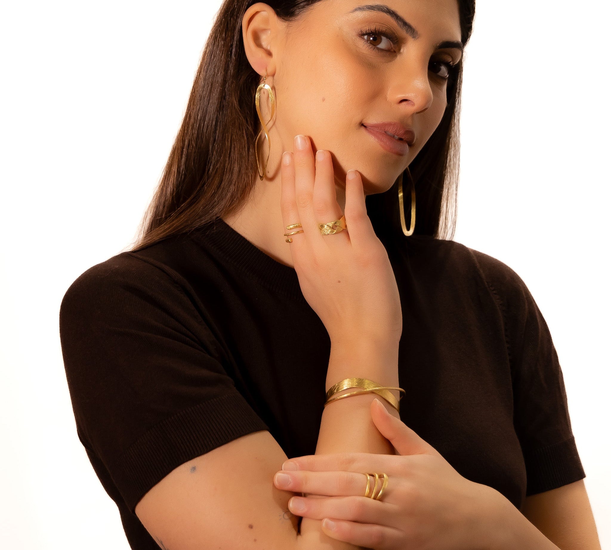 Bracciale onda incrociata - KLK