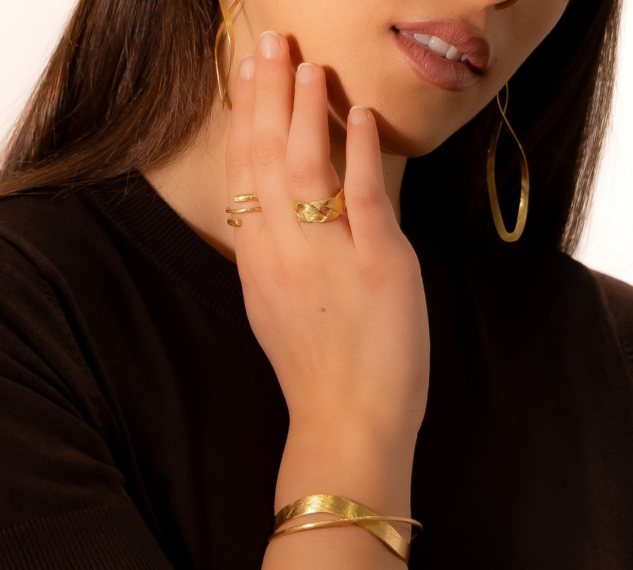 Bracciale onda incrociata - KLK