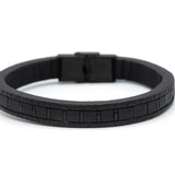 Bracciale pelle righette - KLK