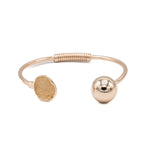 Bracciale piattino pallina - KLK