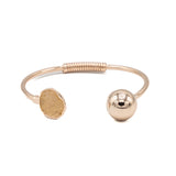 Bracciale piattino pallina - KLK