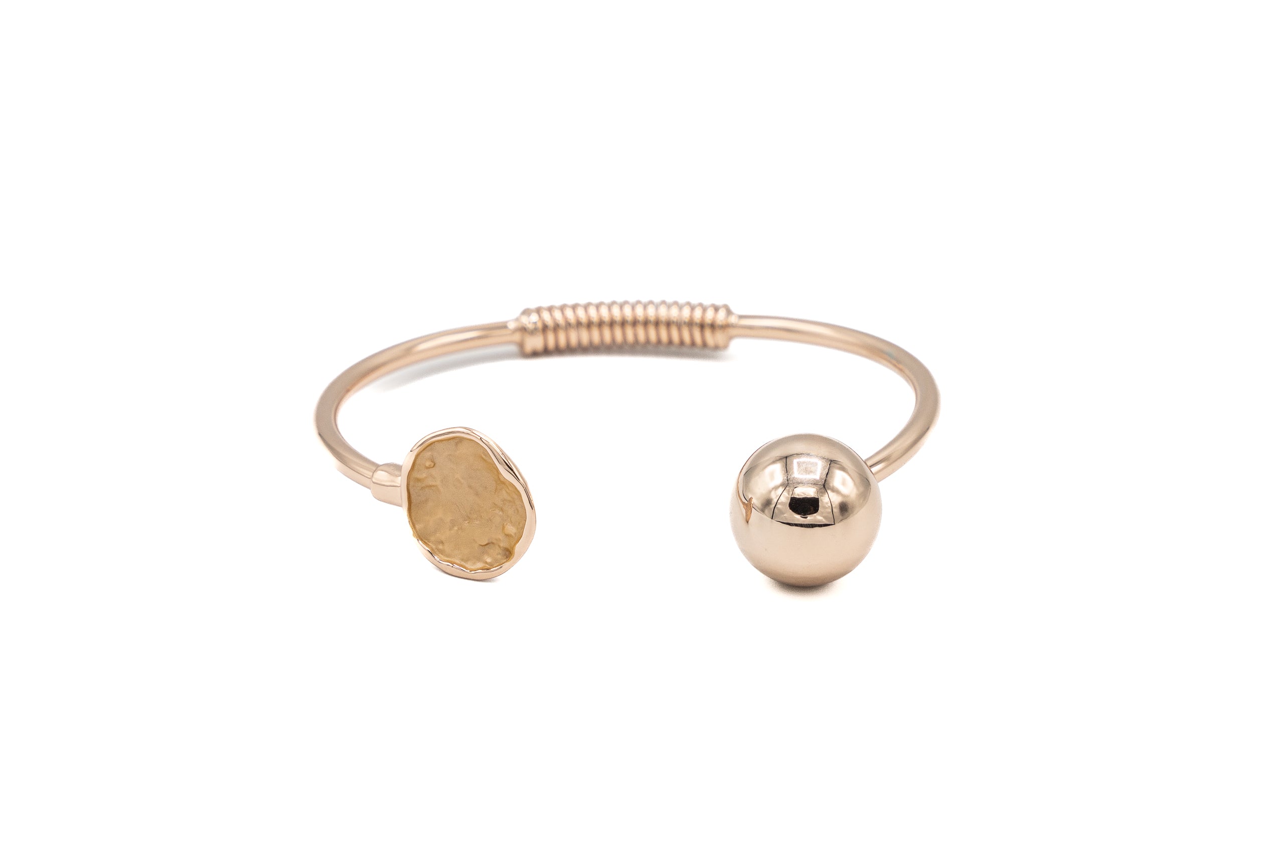 Bracciale piattino pallina - KLK
