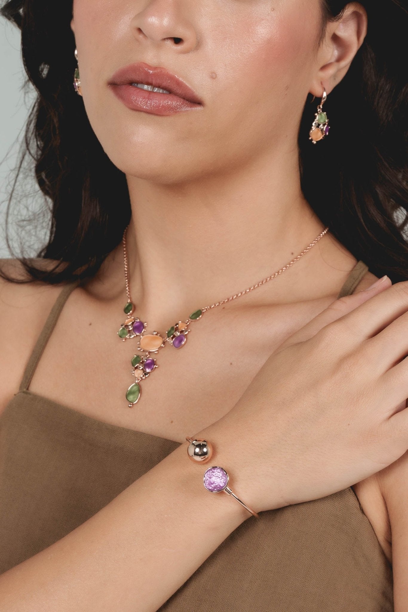 Bracciale piattino pallina - KLK